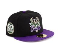 New Era Cappellino 59FIFTY NBA Limited Edition da uomo, nero/viola, 57-58