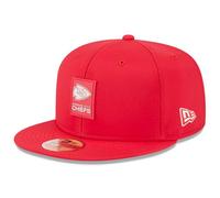 New Era Cappello aderente da uomo rosso Kansas City Chiefs 2025 Sideline 59FIFTY