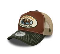 New Era - Animal Patch Trucker Marrone - Cappellino T.U Marrone