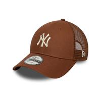 New Era Cappello da baseball 9Forty Trucker Homefield MLB New York Yankees Trucker per adulti, marrone medio