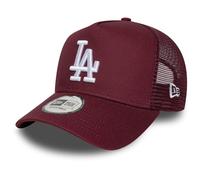 New Era Cappello da baseball 9Forty Trucker League Essential MLB Los Angeles Dodgers Trucker per adulti, rosso scuro