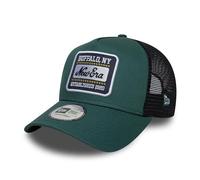 New Era Cappello da baseball 9Forty Trucker Patch Trucker per adulti, verde scuro