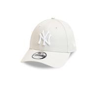 NEW ERA Cappello da baseball 'LEAGUE ESS 9FORTY NEYYAN' beige chiaro / nero / bianco, Taglia 55-60