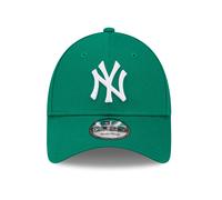 NEW ERA Cappello da baseball 'LEAGUE ESS 9FORTY NEYYAN' verde / bianco, Taglia 55-60