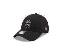 NEW ERA Cappello da baseball 'POP OUTLINE 9FORTY' nero / bianco, Taglia 56-57