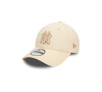 NEW ERA Cappello da baseball 'TEAM OUTLINE 9FORTY NEYYAN' beige / beige chiaro Donna NEW ERA 55-60