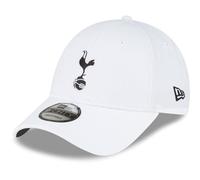 New Era Cappello da Calcio Regolabile 9Forty cap Basecap Logo Team Visiera Curva Serie A Premier League, Bianco, Taglia Unica