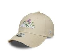 New Era Cappello da Donna 9FORTY con Perline Beige Chiaro