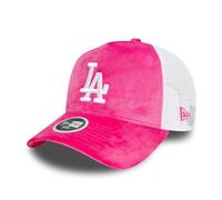 New Era Cappello da donna Trucker - Velour Los Angeles Dodgers Rosa