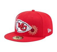 New Era Cappello da uomo rosso Kansas City Chiefs State Stitch 59Fifty