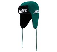 New Era Cappello da uomo verde New York Jets Helmet Head Trapper Knit Hat