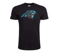 New Era Nfl Regular Carolina Panthers Short Sleeve T-shirt Nero L Uomo