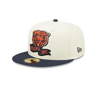 New Era Chicago Bears NFL 2022 Sideline Chrome White 59Fifty Basecap