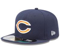 New Era Chicago Bears NFL On Field Cap 5950 Autentico Fitted Basecap 6 7/8-8