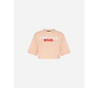 New Era Chicago Bulls Big Logo W - T-shirt - Donna - Rosa XS