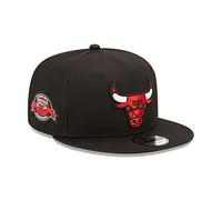 New Era Chicago Bulls NBA 6 Times NBA Champion Sideptach 9Fifty Snapback cap Black
