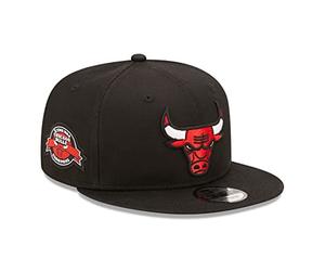 New Era Chicago Bulls NBA 6 Times NBA Champion Sideptach 9Fifty Snapback cap Black - S-M (6 3/8-7 1/4)