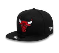 New Era Cappellino 9FIFTY Snapback Chicago Bulls Logo Nero