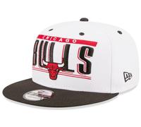 New Era Chicago Bulls Retro Title Snapback Cap Bianco 9Fifty 950 S M Basecap