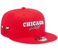 New Era Chicago Bulls Script Team Snapback Cap 9Fifty 950 S M Basecap