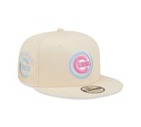 New Era Chicago Cubs MLB Pastel Patch Cream 9Fifty Snapback cap - S-M (6 3/8-7 1/4)