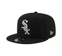 New Era Chicago White Sox MLB AC Performance Black Base 59Fifty Basecap - 7 3/4-62cm (XXL)