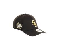 New Era Chicago White Sox MLB World Series Chapions 2005 Sidepatch Cooperstown Nero Oro 39Thirty Berretto Elasticizzato