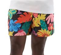 New Era Costume da bagno con motivo floreale, colore nero