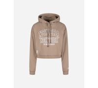 New Era Crop Big Logo W - Felpa - Donna - Beige XS