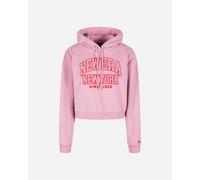 New Era Crop Big Logo W - Felpa - Donna - Rosa S