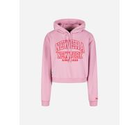 New Era Crop Big Logo W - Felpa - Donna - Rosa XS