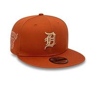 New Era Detroit Tigers MLB Side Patch Brown 9Fifty Snaback cap