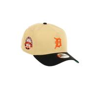 New Era Detroit Tigers MLB Tiger Stadium Sidepatch Vegas Gold Black 9Forty A-Frame Snapback cap