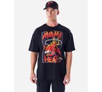 New Era Drop Shoulder Heat M - Abbigliamento Basket - Uomo - Nero XL