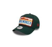 New Era License Plate Eframe - Berretto regolabile Santa Monica, colore: Verde scuro, taglia: unica, verde, Taglia unica