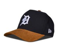 New Era 9Forty Aframe - Berretto da baseball MLB Detroit Tigers con visiera scamosciata, colore: blu navy
