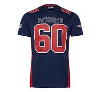 New Era England Patriots NFL Established Number Mesh Tee Blue T-Shirt