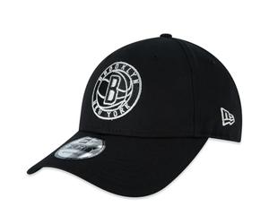 New Era ERA Brooklyn Nets Basketball NBA Metallic 9FORTY tg. OSFM