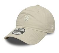 New Era Mini Logo Washed 9Twenty Adjustable Cap NY Yankees Beige Bianco, Taglia: taglia unica, beige., Taglia unica