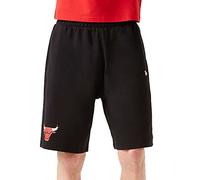 New Era ERA NBA Team Logo Short CHIBUL Blk Pantalone Corto, Nero, M Uomo
