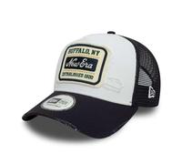 New Era ERA NE Patch Distress Trucker NEWERA WHINVY White One Size