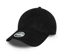 New Era - 9forty - Cappellino nero da donna in pile borg con logo degli LA Dodgers One Size