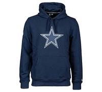 New Era - Felpa con cappuccio con logo NFL Dallas Cowboys Team - blu navy