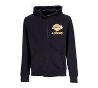 New Era - Felpa con Cappuccio NBA Script Loslak Nero - - Sweatshirts & Hoodies - Uomo - Nero - S