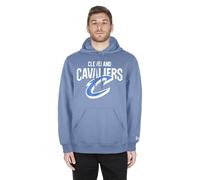 New Era Felpa da uomo NBA Cleveland Cavaliers, Azzurro, XL