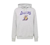 NEW ERA Felpa grigio sfumato / lilla scuro / arancione / bianco Uomo NEW ERA M