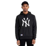 Felpa con cappuccio New Era MLB Regular Mid Logo New York Yankees nero bianco - XL