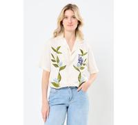 New Era - Floral Revere Shirt Women Bianco - Abbigliamento S Bianco