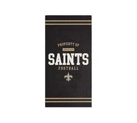 New Era Foco Orleans Saints NFL 2024 Asciugamano da spiaggia Asciugamano da bagno Asciugamano da mano Nero