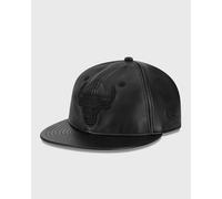 New Era GENUINE LEATHER 22196 CHICAGO BULLS men Caps black in taglia:ONE SIZE